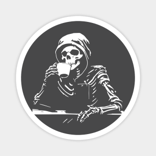 skeleton drink coffee Magnet